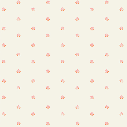 Small Pink Flowers, Flower Seeds, Maureen Cracknell, Art Gallery Fabrics