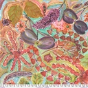 Courtyard Jewels-Plumeria, Exotic Garden Palace, Denise Burkitt, FreeSpirit Fabrics