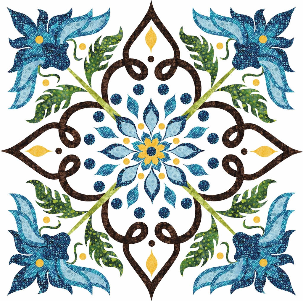 Laser-Cut Kit, Finding Balance, Jane Spolar, Collage Pattern