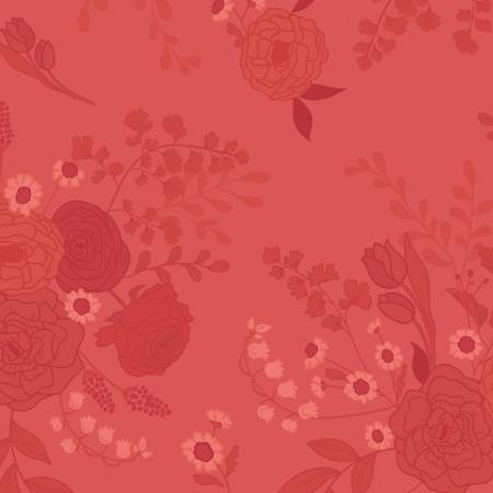 108in Floral Berry Wideback, First Blooms, Heather Peterson, Riley Blake Designs