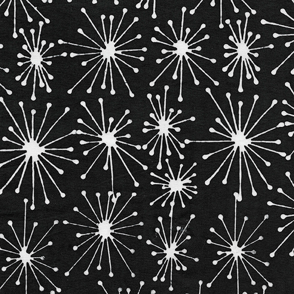 Batik Sticks, Black & White, SeaSide, Island Batik