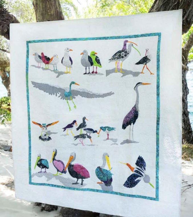 Seaside Block of the Month, Barbara Persing, Island Batik