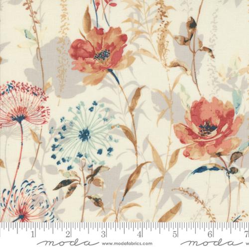 Meadow Florals, Sandalwood Opal, 44380 11, Moda Fabrics