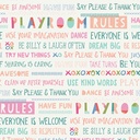 Playroom Rules, Word Fabric, PLR-89810, Art Gallery Fabrics