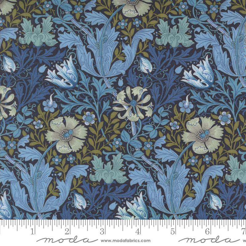Morris Manor Twilight, Barbara Brackman, 8390 15, Moda Fabrics