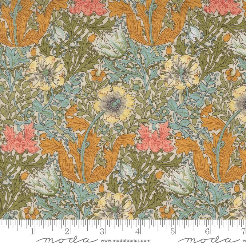 Morris Manor Porcelain, Barbara Brackman, 8390 11, Moda Fabrics