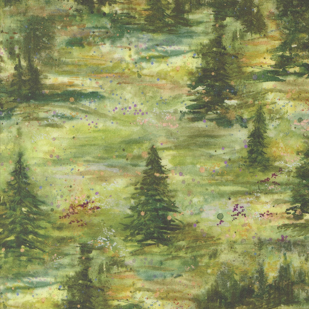 Backwoods Landscape, Wanderlust Forest, Create Joy Project, Moda Fabrics