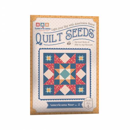 Quilt Seeds Pattern Americana Stars No. 2, Lori Holt, Riley Blake