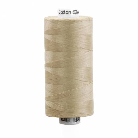 Efina Latte, Solid 60wt Cotton Thread 1500yd, Wonderfil Threads