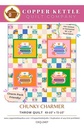 Panel Quilt Pattern, Chunky Charmer, Copper Kettle, Moda Fabrics
