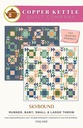Skybound Quilt Pattern, Fat Quarter Friendly, Copper Kettle, Moda Fabrics