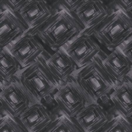 Chocolate Textured Rectangles, Rough Around the Edges, StudioE Fabrics