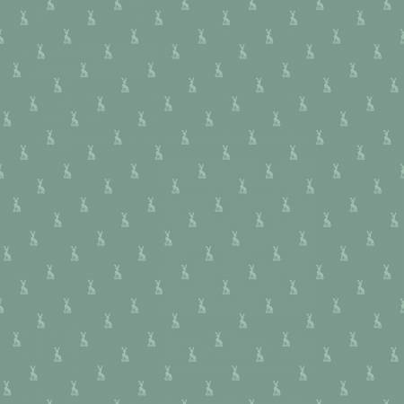 Emma Austen Family Crest Green, Jane Austen, Riley Blake Designs