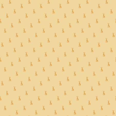 Emma Austen Family Crest Yellow, Jane Austen, Riley Blake Designs