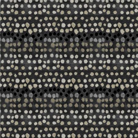 Squid Ink Paint Dots, Sketchbook 21, Marcia Derse, Windham Fabrics