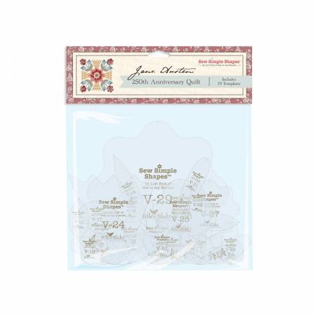 Jane Austen, BOM Sew Simple Shapes, Lori Holt, Riley Blake