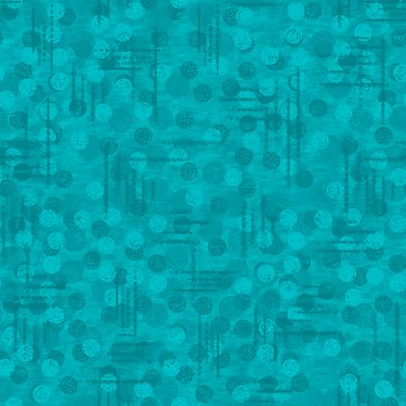 Jot Dot Teal, Tonal Texture, Blank Quilting