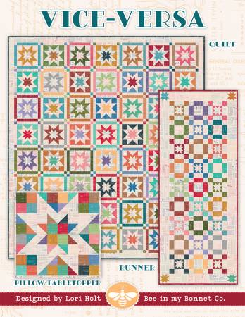 Vice-Versa Quilt Pattern, by Lori Holt, It's Sew Emma, Riley Blake Designs