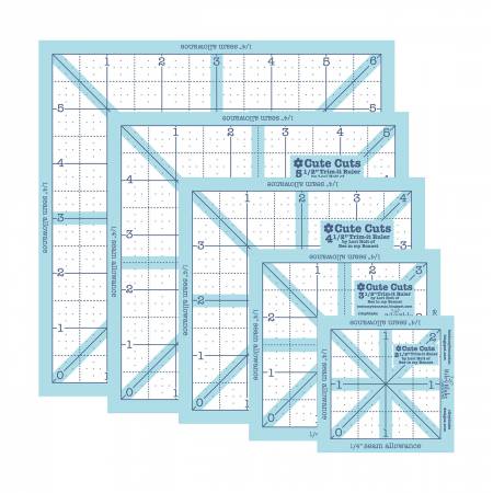 Lori Holt Trim It Square Ruler Pack, Lori Holt, Riley Blake