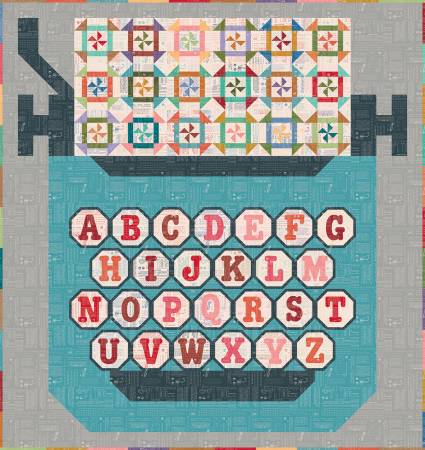 (pre-order) Lori Holt Just My Type (Quilt Pattern), Lori Holt, Riley Blake