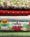 Island Hopping Quilt Kit, Christmas Flowers, Mystery Five-0
