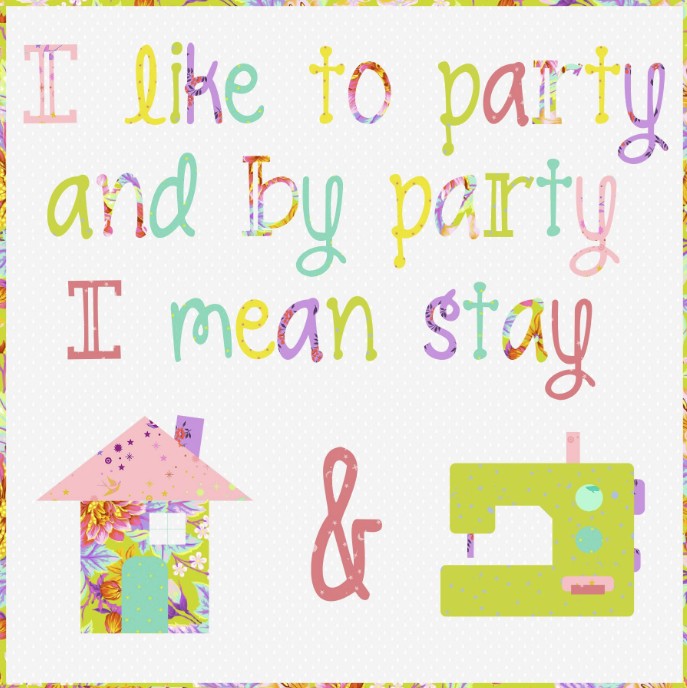 Laser-Cut Kit: I Like to Party by Tied with a Ribbon