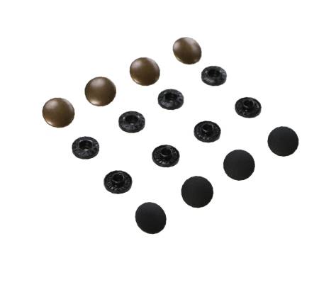 Tool-Free Snaps - Set of Four - Antique Brass, ByAnnie