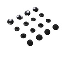 Tool-Free Snaps - Set of Four - Black Metal, byAnnie