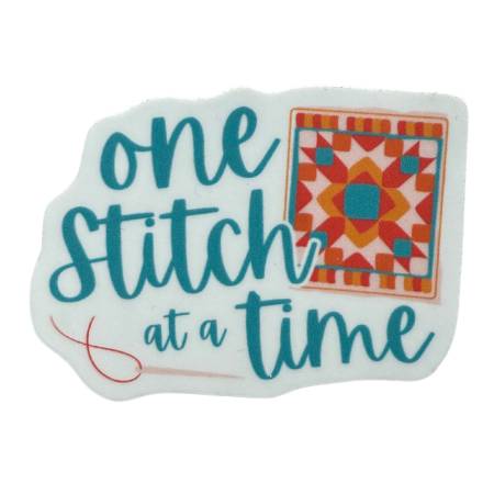One Stitch at a Time Stickers