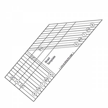 Braid Template by Kate Colleran Designs