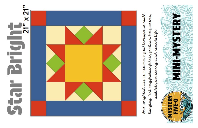 Star Bright Mini-Mystery (Digital) Pattern