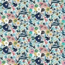 Jade Floral, Color Me Abstract, Julie Hamilton, StudioE Fabrics