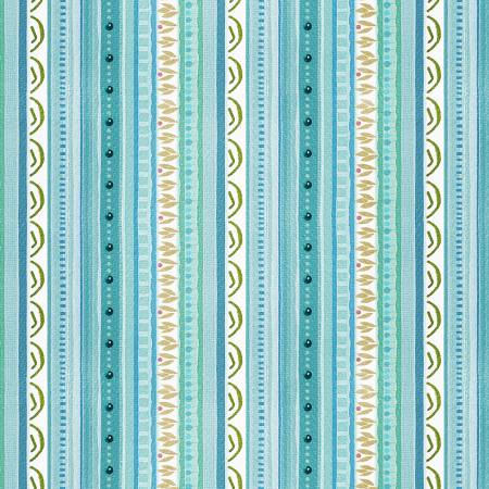 Teeny Stripe Mint, Color Me Abstract, Julie Hamilton, StudioE Fabrics