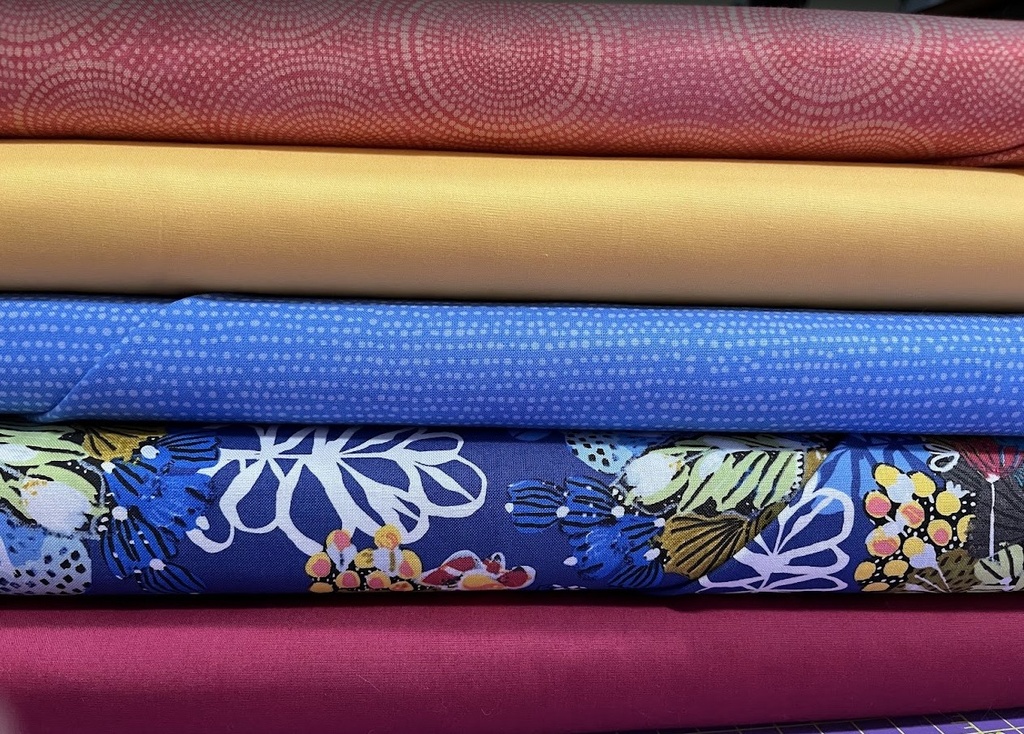 Island Hopping Quilt Kit, Boho Blooms, Mystery Five-0