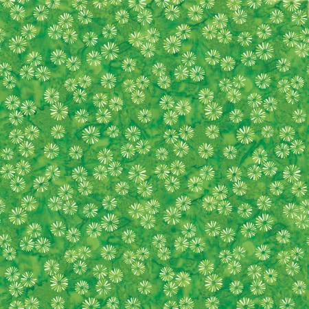 Bali Burst Green, Bali Effects, Benartex Fabrics