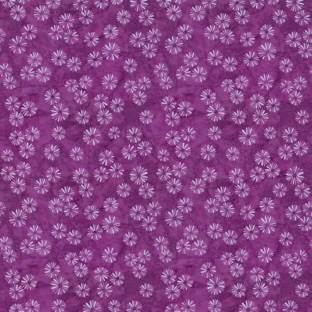 Bali Burst Plum, Bali Effects, Benartex Fabrics