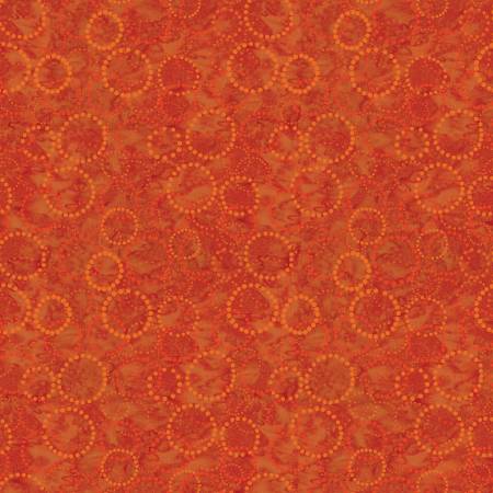 Circle Dots Pumpkin, Bali Effects, Benartex Fabrics