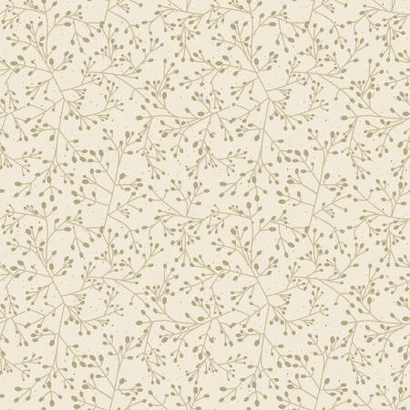 108in Wishflower Wideback, Natural Tallium Tangle, Benartex Fabrics