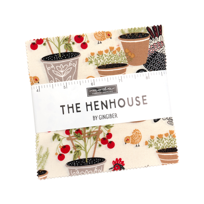 The Henhouse, Ginginber Charm Pack, Moda Fabrics