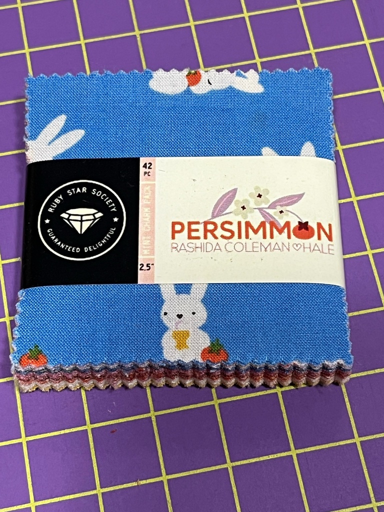 Persimmon Mini Charm, Rashida Coleman-Hale, Ruby Star Society