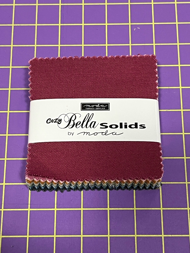 Bella Solids Mini Charm, Moda Fabrics