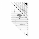 Mini 3 in 1 Crystal Triangle / Square Combo Ruler, Quilter's Select