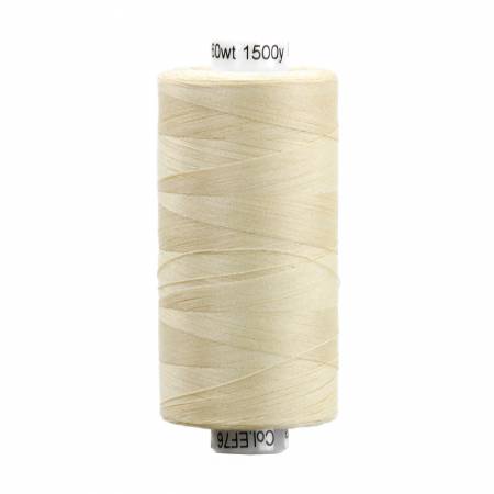 Efina Ivory, Solid 60wt Cotton Thread 1500yd, Wonderfil Threads