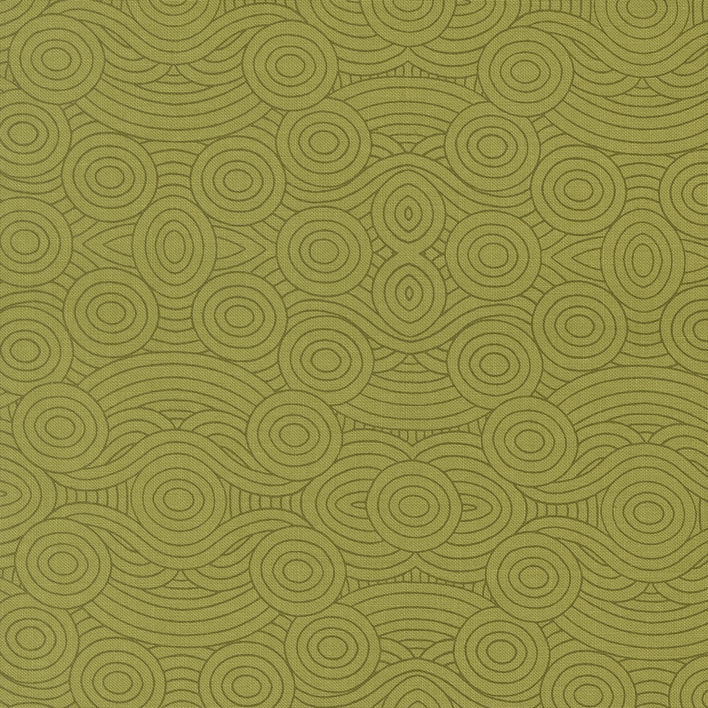 Cloud Blenders Grass, The Henhouse, Gingiber, Moda Fabrics