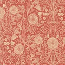 Poppy Florals Tomato, The Henhouse, Gingiber, Moda Fabrics