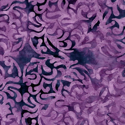 [721906460] Batik Floral Mandala, Purple, SeaSide, Island Batik