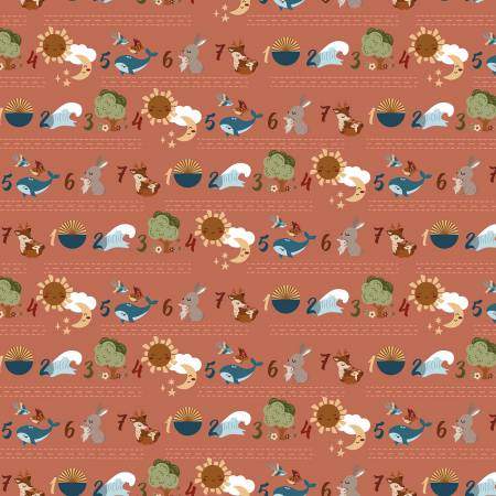 [C15972-CLAY] Created with Love Seven Days Clay, Jennifer Long, Riley Blake Designs