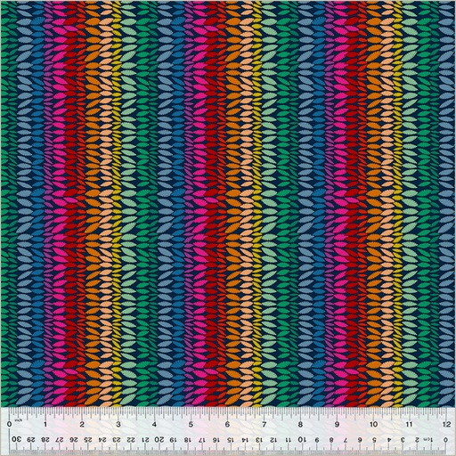 [54302D-3] Razzle Rainbow, Twilight, Windham Fabrics