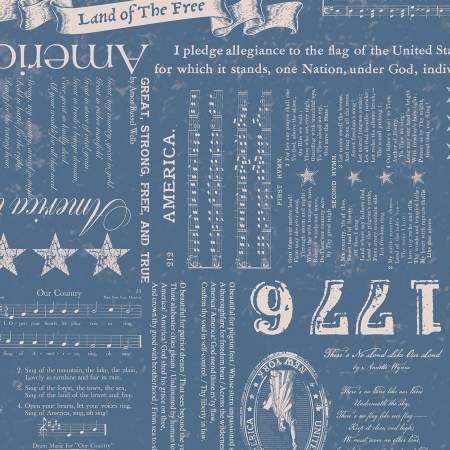 [C16080-DENIM] Americana Liberty Denim, Lori Holt, Riley Blake