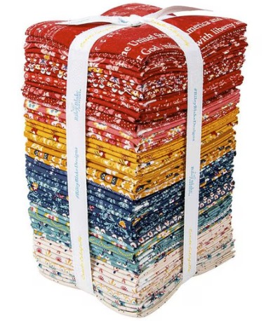 [FQ-16080-52] Americana Fat Quarter Bundle, 52 Pcs, Lori Holt, Riley Blake Fabrics
